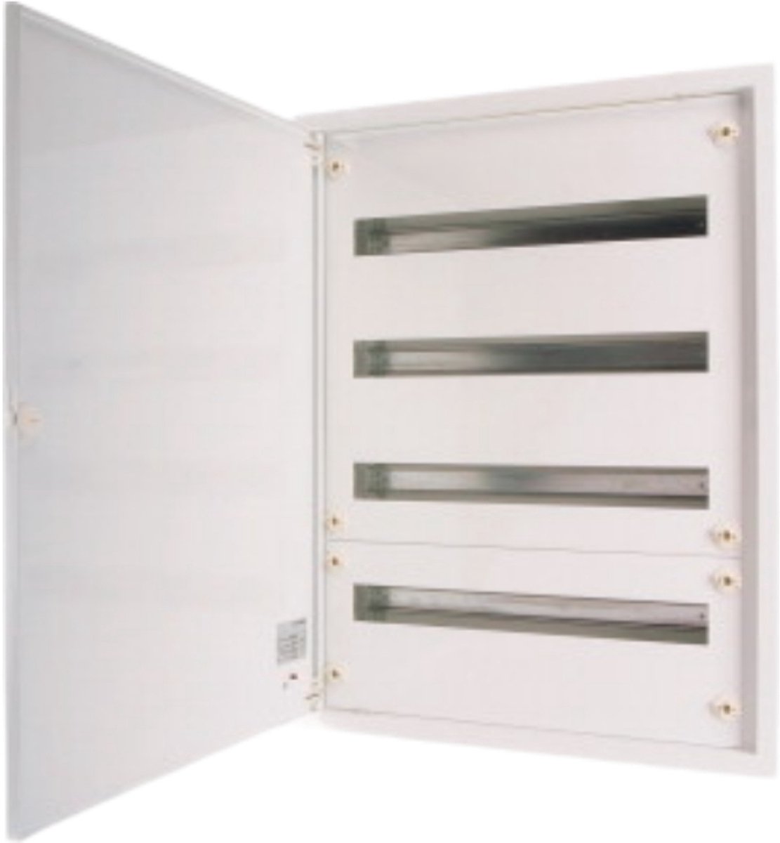 Eaton Complete vlakverdeler voor inbouwmontage, wit, 24 VE per rij, 4-rijig, type C, 283049