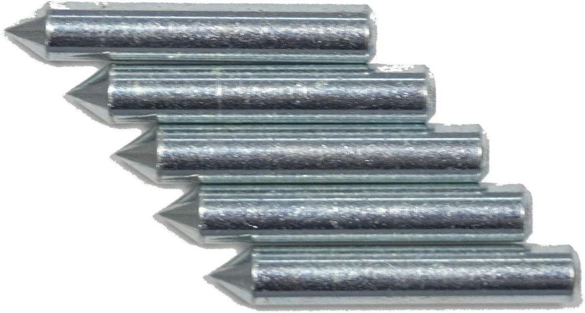 Graveerpunten Opzetstukken - Graveeraccessoires Graveerbits - Materialen Bewerken - Set van 5 Stuks - Niet gespecificeerd - Metaal