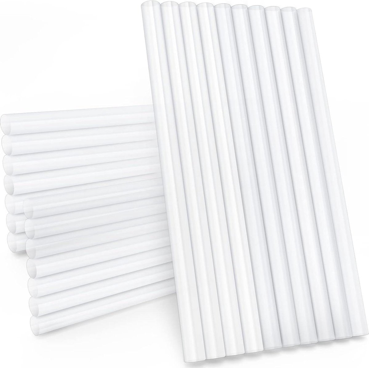 Hot Glue Sticks - Adhesive Sticks - Crafting and Repair - Full Size - 20cm Long - Transparent