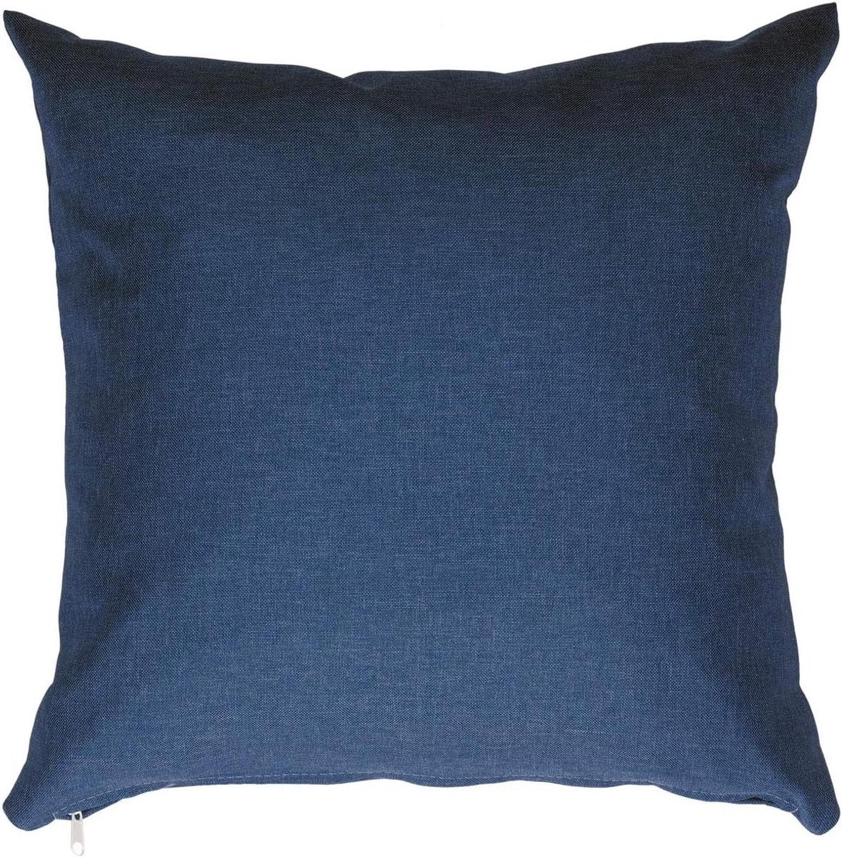 Palletkussen Schuimvlokken - Rugleuning Zitkussen - Terras Opfleuren - Op Maat Gemaakt - 50x50 cm - Donkerblauw