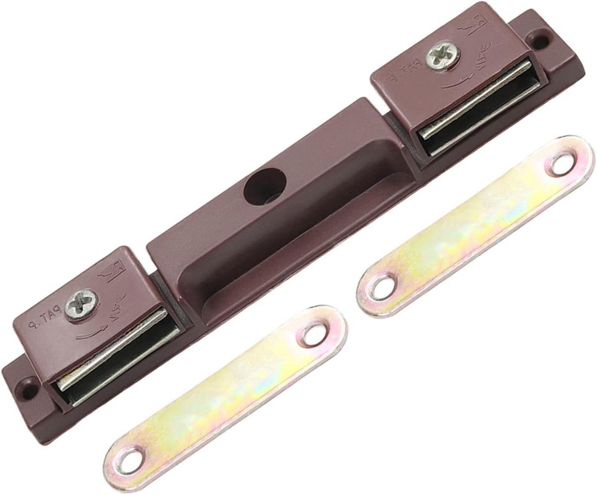 Dubbele Touch Catch - Magnetische Sluiting - Kastdeuren Sluiten - Dubbele Magneet - 1397 cm - Bruin