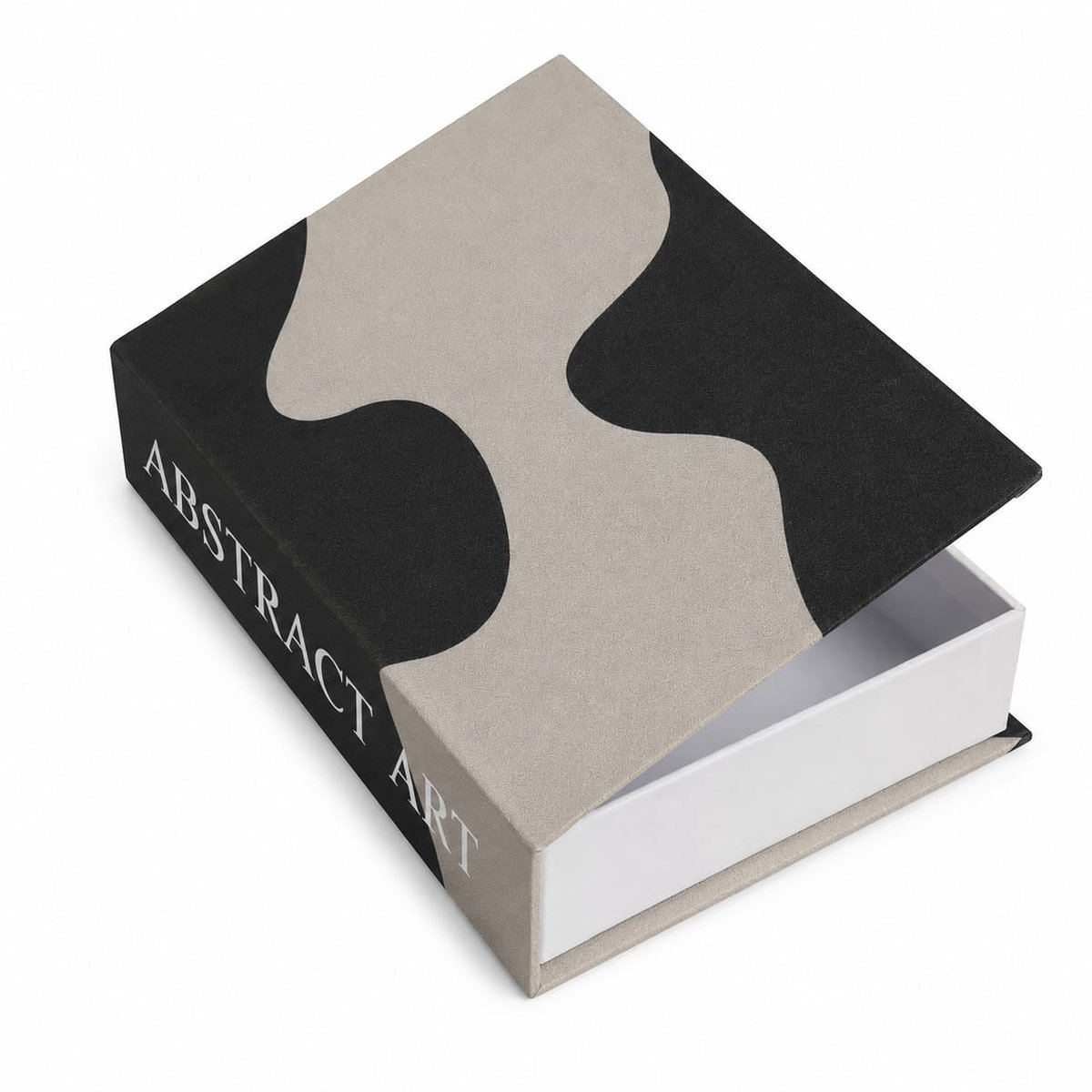 Opbergboek Abstract Art – Verborgen Opbergdoos – 23x16x5 cm – Decoratief Boek met Opbergruimte – Multicolor