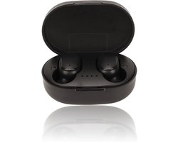 True Wireless BT-Oordopjes, True Wireless Earbud-koptelefoon, Waterdichte Oordopjes voor Sport, Ruisonderdrukkende Stereo