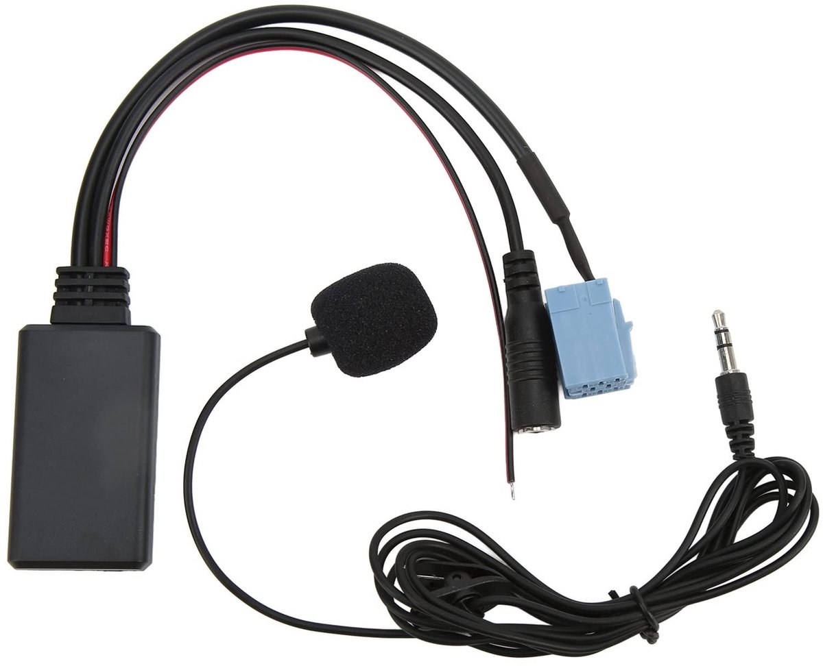 Store_7 - Bluetooth IN Kabel - 3.5mm Jack - Hoge Kwaliteit - Geschikt voor Telefoon - Adapter - Bluetooth 5.0 - Ideaal voor Auto