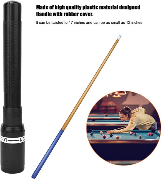 Dailygoody - Pool Cue Extension - Biljart Accessoire - Professionele Atleet - Snooker Cue Extension - Verhoogt jouw spel - Geschikt voor Biljart — afbeelding 5