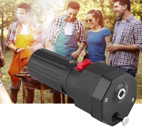 ONF3 - Barbecuemotor - Grillmotor met variabele snelheid - Hittebestendig - Geschikt voor outdoor kamperen - Zwart - Duurzaam en energiezuinig van Onf3 — afbeelding 2