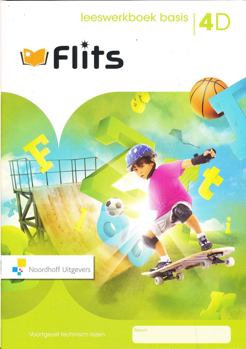 Flits Leeswerkboek basis 4D (per pak van 5)