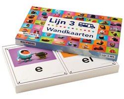 Lijn 3 Wandkaarten (zie omschrijving)