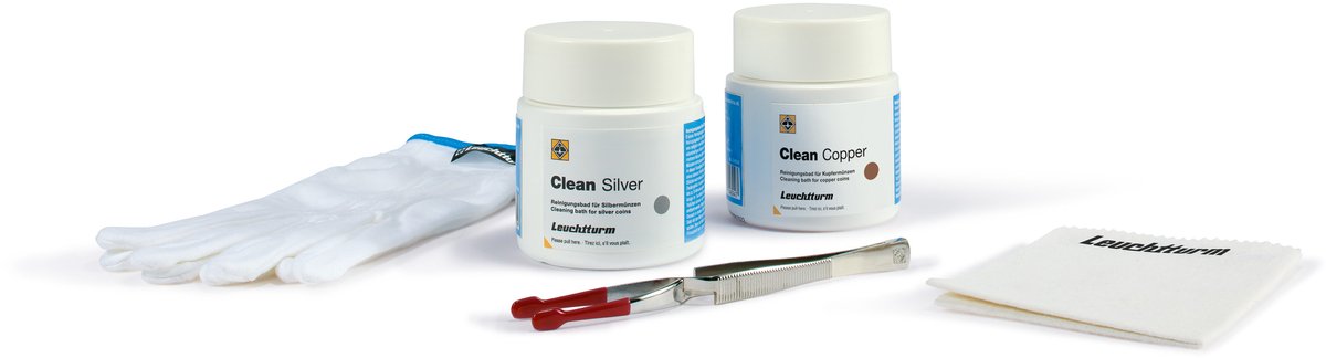 CLEAN-IT - Muntenreiniger - Muntenverzorgingsset, 5-delig