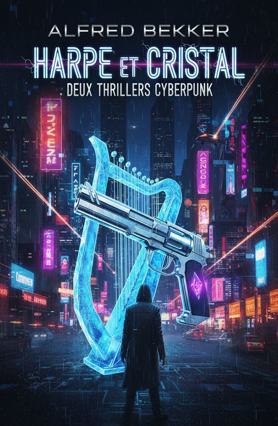 Harpe et Cristal : Deux thrillers cyberpunk - cover