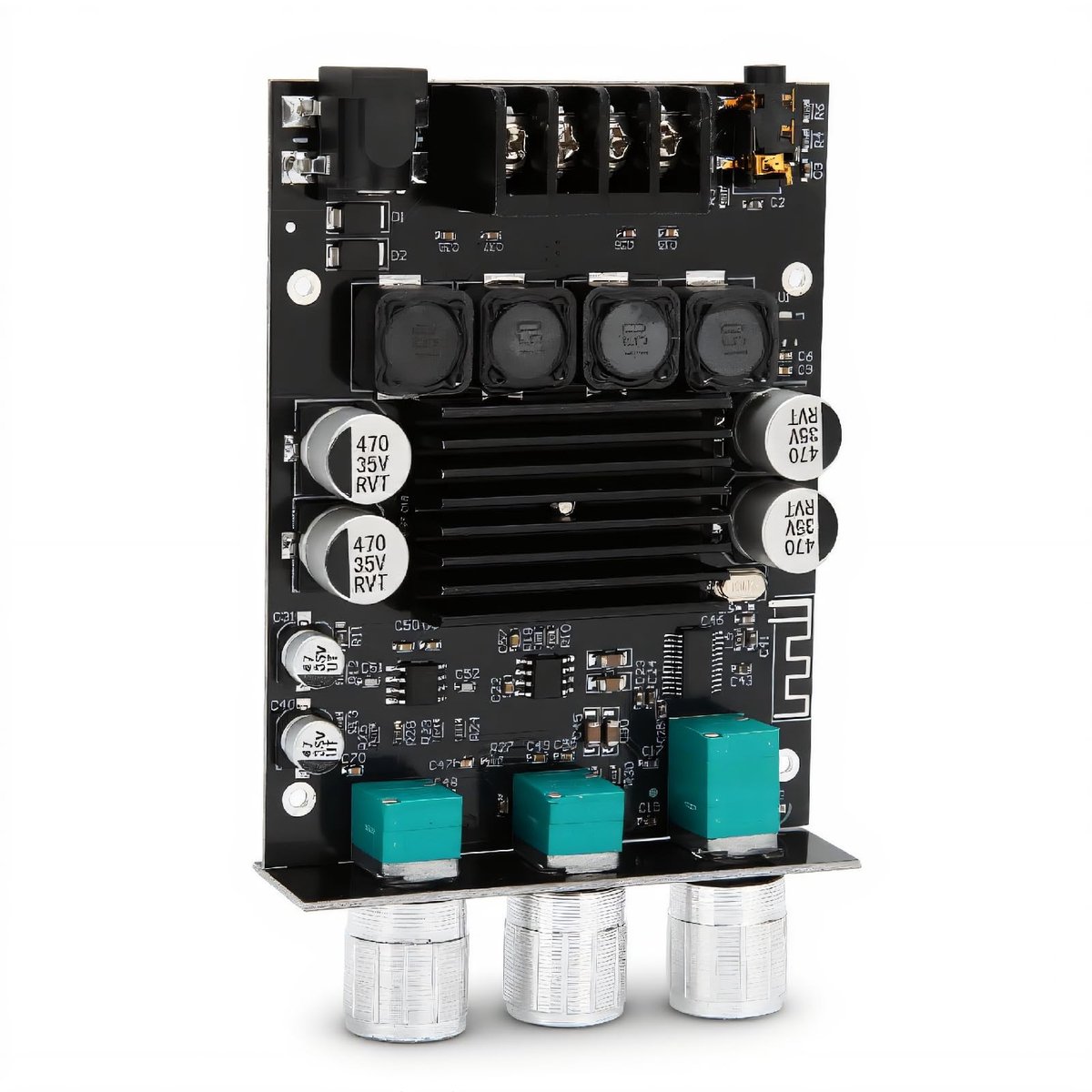 Golden crown - Bluetooth Versterkerkaart - 2x100W Dual Channel - Hifi
