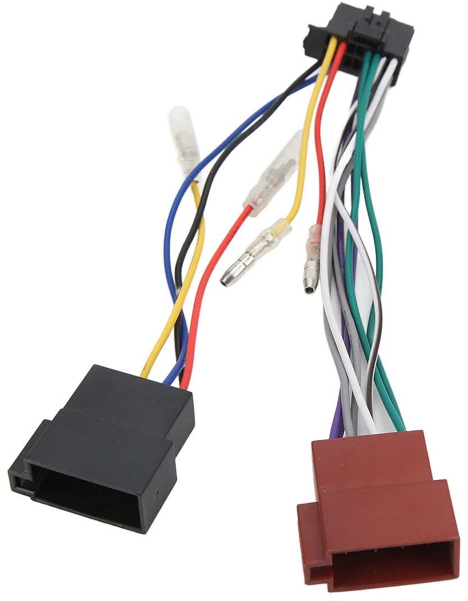 Dailygoody - Auto ISO Radio Kabelboom Connector Adapter Kabel - Eenvoudig te installeren - 16 Pin Stekkertjes - Vervanging voor Pioneer - Geschikt voo...