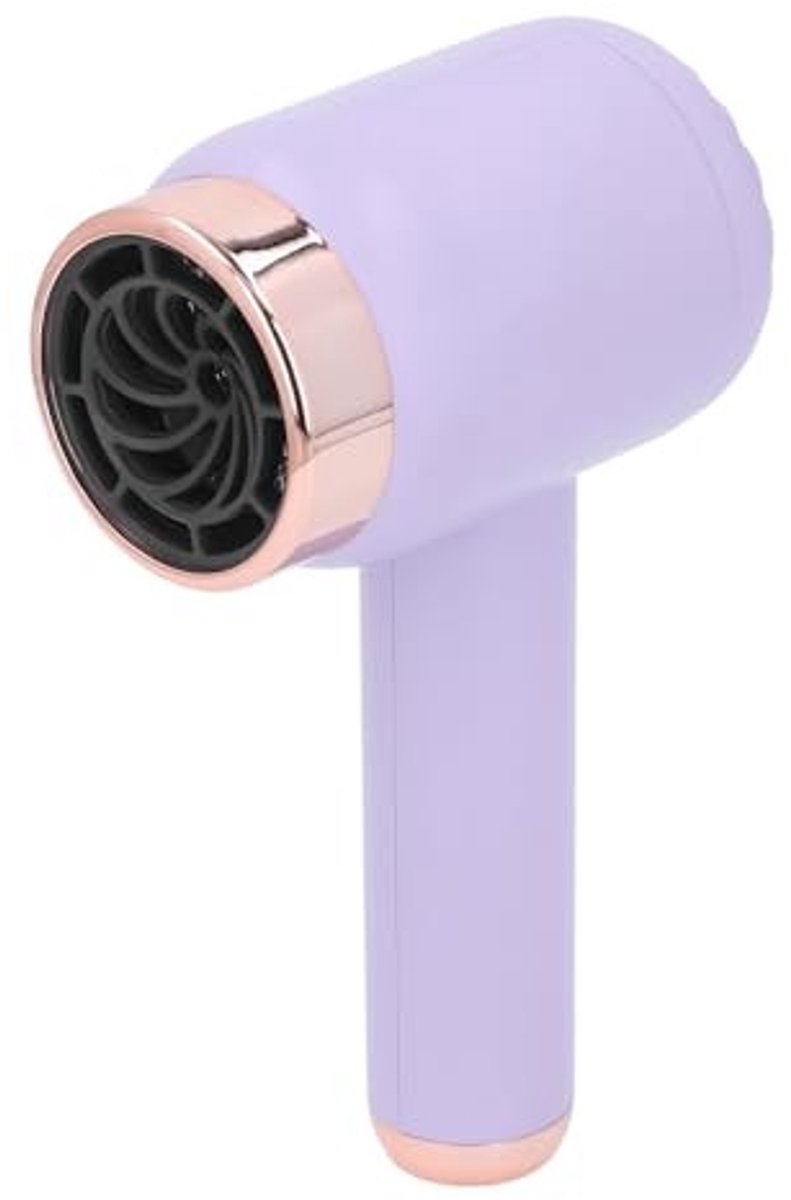 Dailygoody - Draadloze Haardroger - Sneldrogende Föhn - Compact en Lichtgewicht - Paarse Föhn - Ideaal voor Thuis en Reizen - Geschikt voor Slaapzaal ...