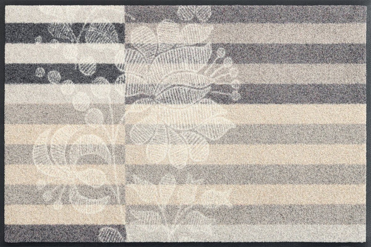 Kleen-Tex Wash+Dry Wasbare Deurmat - Botanica Shadow - 60 x 180cm