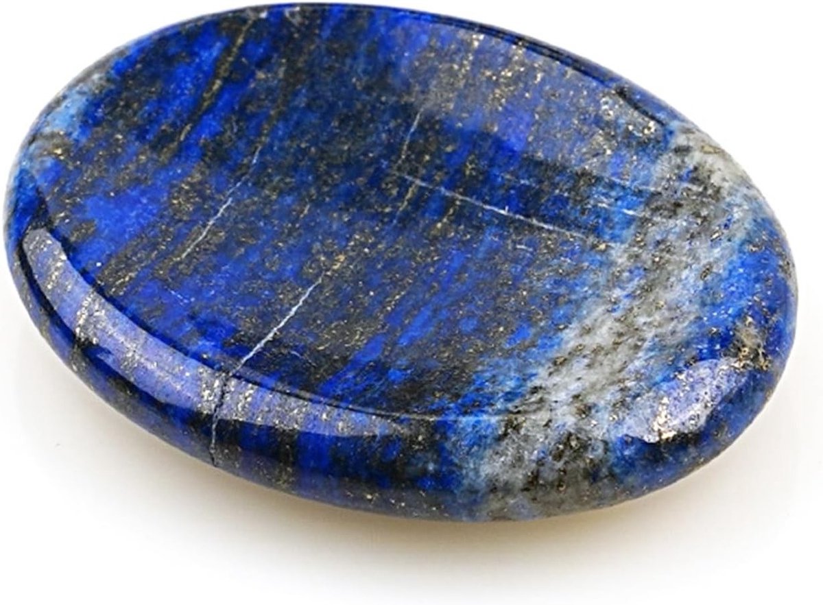 Geluksstenen van Lapis Lazuli voor Kinderen - Handheld Kristallen voor Chakra Healing, Stressverlichting en Meditatie