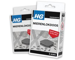 HG Mierenlokdoos 2 x 2 stuks - Nieuwe variant - milieuvriendelijk