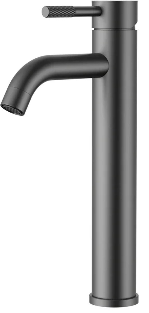 DutchLine - S-Grip Hoge Wastafelkraan – Gunmetal