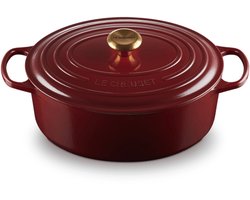Le Creuset Braadpan Signature - Ovaal - Garnet - ø 29 cm / 4.7 liter