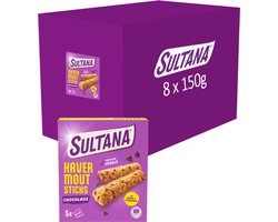 Sultana Havermoutsticks - Chocolade - 8 x 150 gram