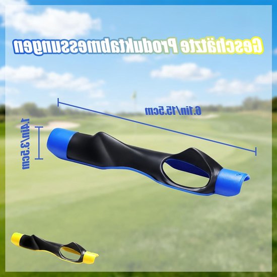 Professionele Golf Grip Trainingsset voor Verbetering van Swing en Alignement, Geschikt voor Links- en Rechtshandige Spelers, Onmisbare Accessoire voor Effectieve Golftraining — afbeelding 5