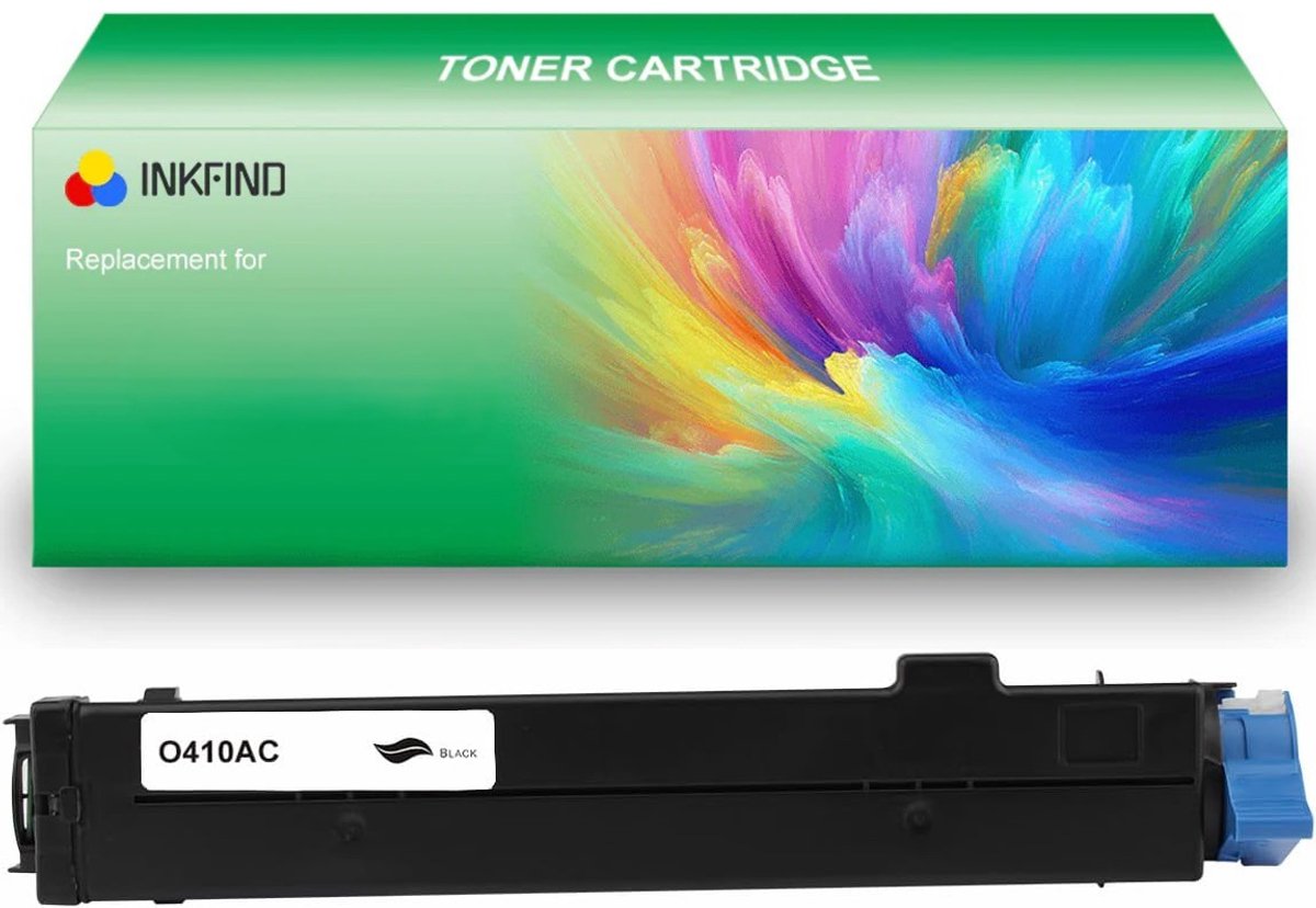 INKFIND B410 43979102 Tonercartridge compatibel met OKI B410 B430 B440 MB460 MB470 MB480 43979102 Toner Cartridge 43979102 - 1-pack Zwart