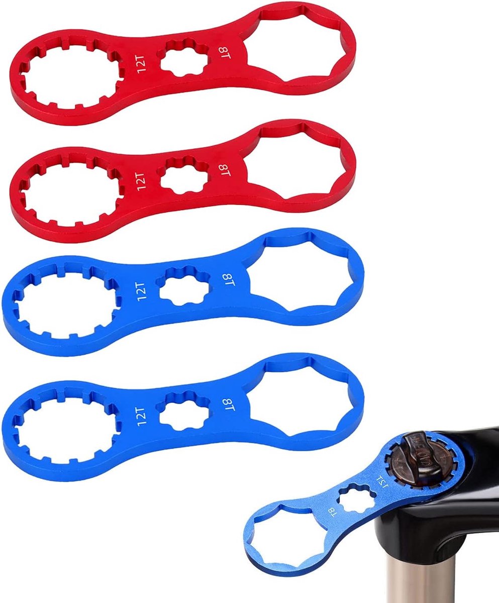 4 stuks - voorvork - voorvork fatbike - voorvorkpomp - Geschikt voor Suntour XCM/XCR/XCT/RST MTB
