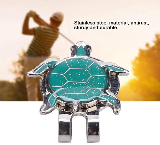 Allecto - Golf Hoed Clip - Magnetische Bal Marker - Roestvrij staal - Golfaccessoire voor Vrouwen - Leuke Golf Gift - Geschikt voor Kids van Allecto — afbeelding 2