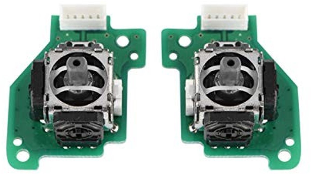 Dailygoody - GamePad Controller - Vervangende Joystick Sticks - Groen - Analoge 3D Joysticks - Geschikt voor U - Links en Rechts