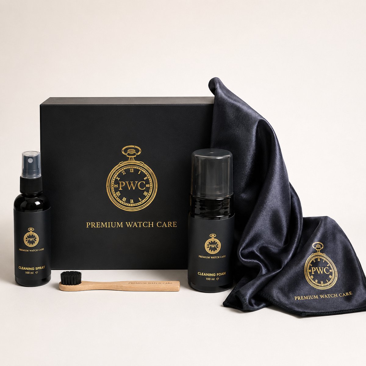 Premium Watch Care | Premium Horloge Reinigingsset | Luxe Cadeau
