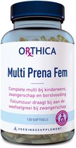 Orthica Multi Prena Fem - multivitamine zwangerschap - 120 softgels