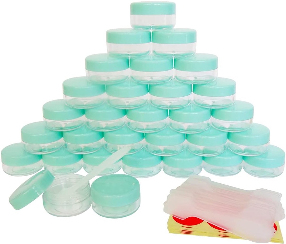 30 Stuks 10g Lege Cosmetische Potjes voor Make-up, Oogschaduw, Nagels en Sieraden, Perfect voor Creatieve Projecten en Geschenken