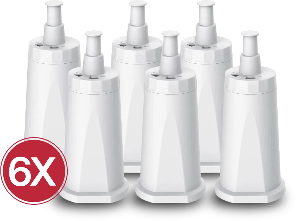 6x Eccellente Waterfilter voor Sage ClaroSwiss SES008 / BES008