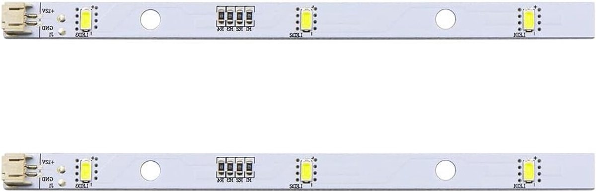 LED Verlichting Strip Cover voor Koelkast - 2 Stuks, Geschikt voor DC12V, E349766, MDDZ-162A, 1629348