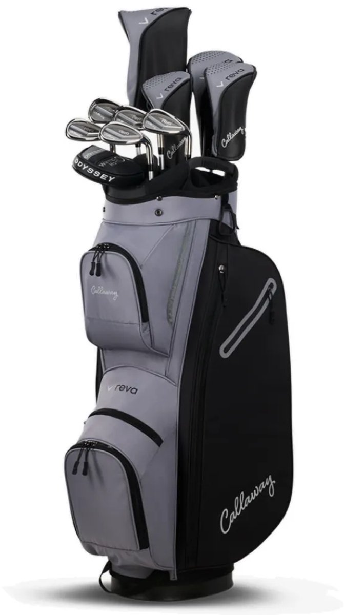 Callaway Reva Black 16-Delige Dames Golfset | Cartbag (graphite shaft)