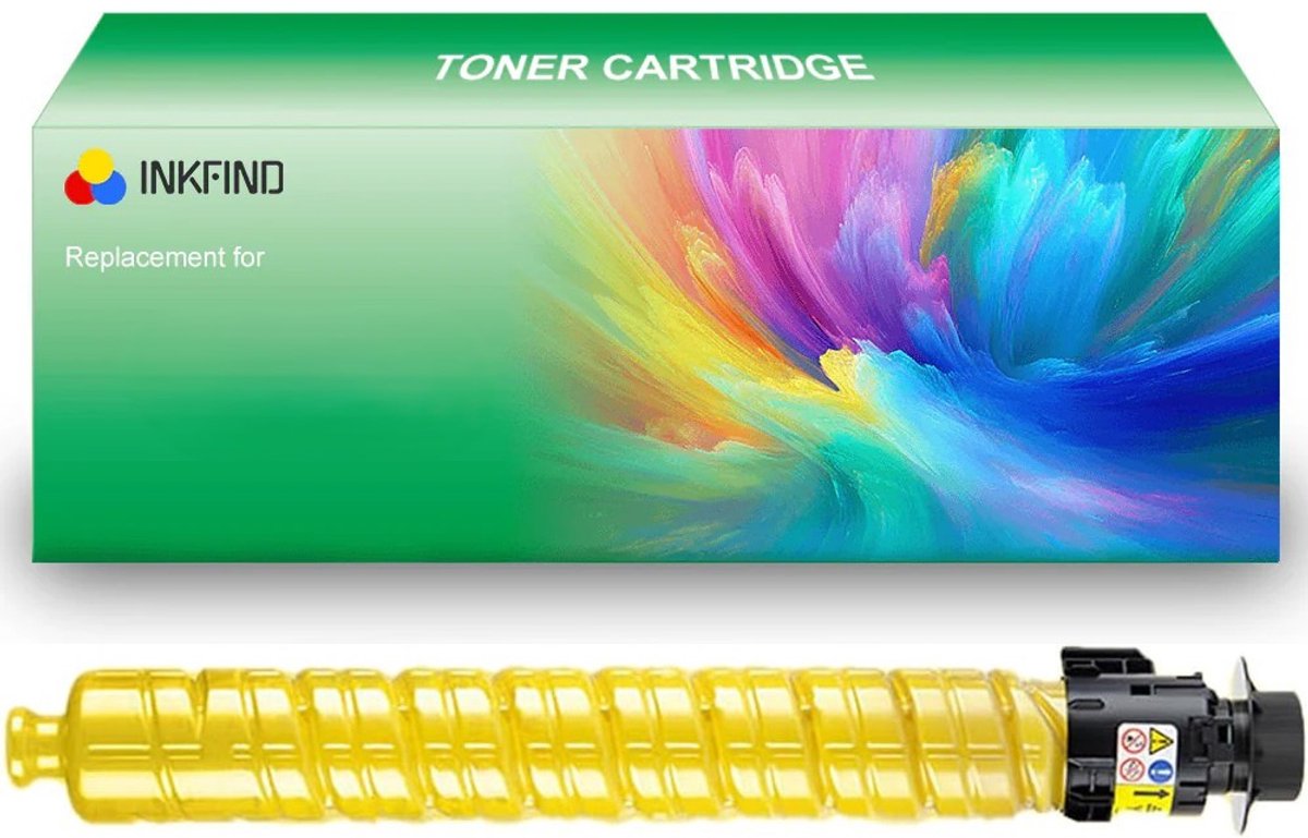INKFIND T11 Geel tonercartridge compatibel met CanonT11 T11 Geel geschikt voor Canon Color ImagePress V1000 - 1-pack Geel