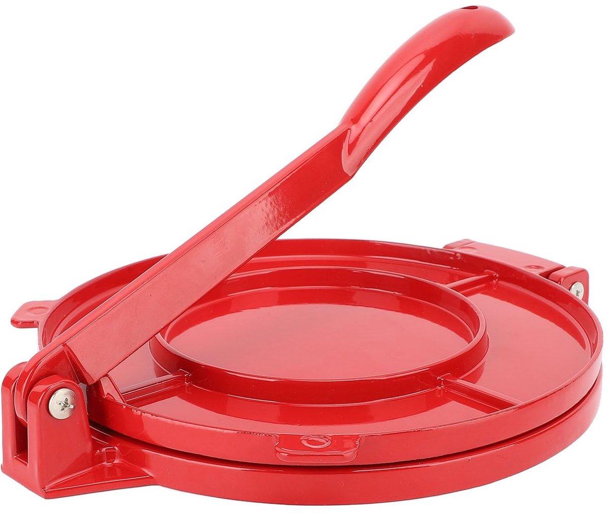 Dailygoody - Tortilla Press - handmatige tortilla maker - 9.8 inch aluminium pers - ideaal voor tortillas - keukenaccessoire voor koken - geschikt voo...