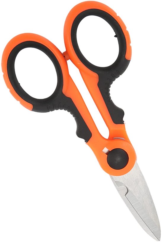 Dailygoody - Mini Vislijn Scharen - Ergonomische RVS Knipper met Antislip Handgreep van Merkloos — afbeelding 2