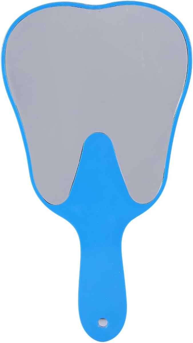 Stijlvolle Handspiegel voor Tandheelkundige Zorg met Plastic Handvat - Verkrijgbaar in 4 K
