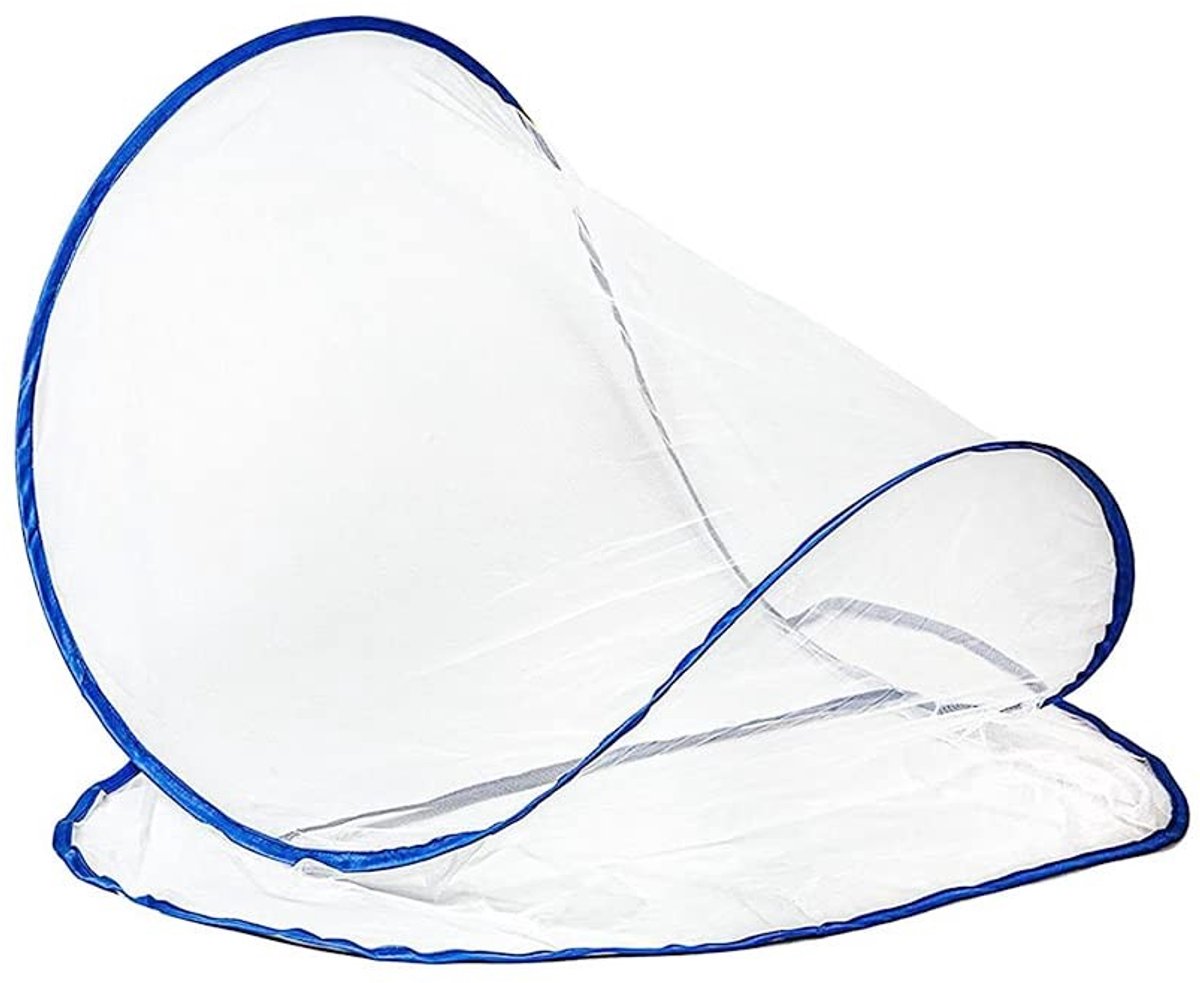 Dailygoody - Klamboe Netto Mini - Ultralight Opvouwbare Klamboe voor Muggenbescherming - Geschikt voor Camping en Reizen - Compact en Lichtgewich