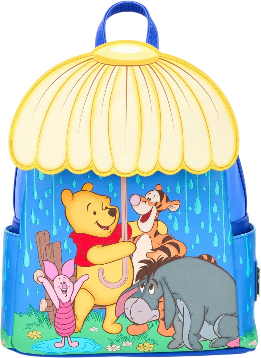 Loungefly – BL – Disney Winnie the Pooh Rainy Umbrella Scene Mini Backpack Exclusive