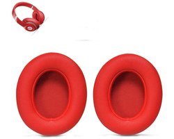 Dailygoody - Vervangende Oorkussens Kit - Compatibel met Beats Studio 2.0 - Rood - Hoofdtelefoon Accessoires - Comfortabel en Duurzaam - Geschikt voor