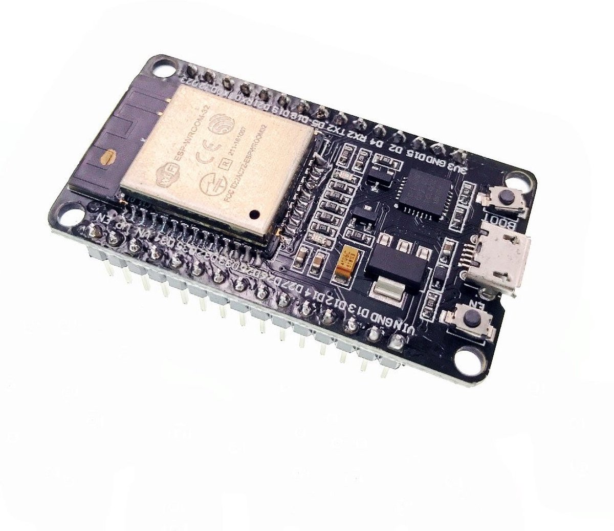 Dailygoody - ESP32 Development Board - WiFi en Bluetooth Module - Ultra Low Power - Compact formaat - Geschikt voor IoT-projecten - Voor hobbyisten en.