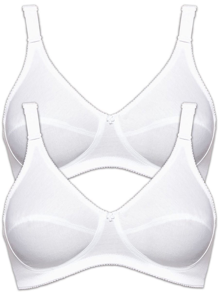 2-pack BH zonder beugel Cotton