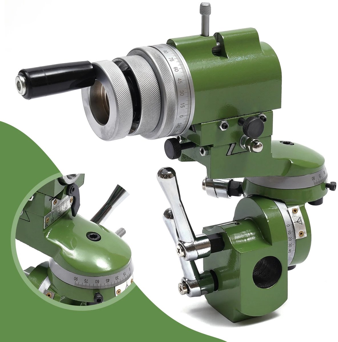 Cellista Universele Slijpfreesmachine U2 - Cutter Grinder - Gereedschapsslijper - Draaibank Houder - Fijnafstelling - 25 mm