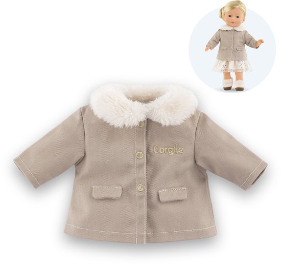 Corolle poppenjas winter Betoverd Bos 36cm poppenkleding beige. — afbeelding 5