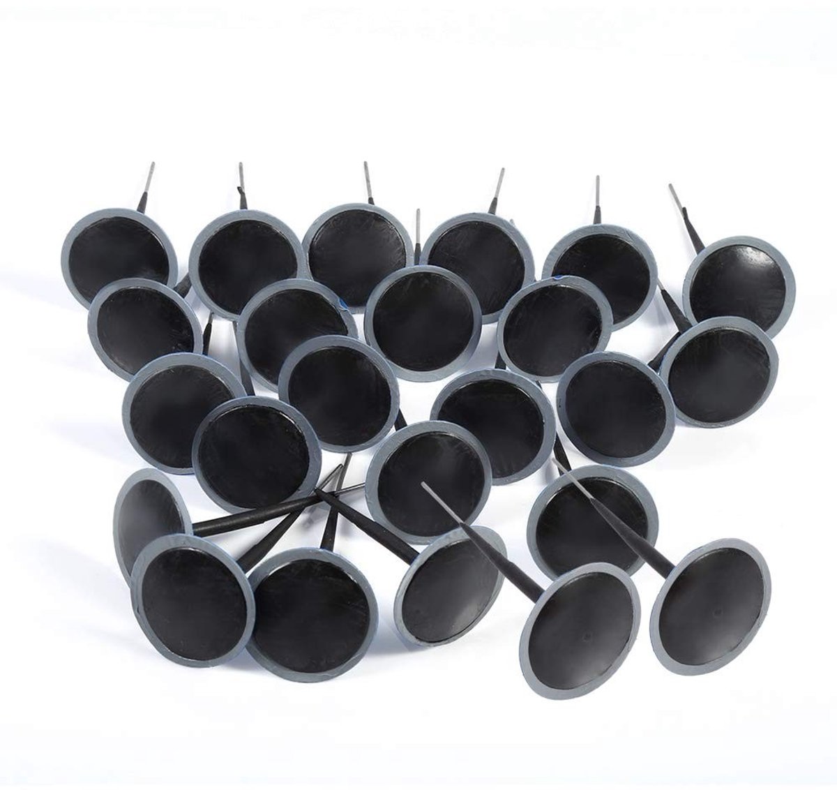 Dailygoody - 6mm Mushroom Plug Stains - Puncture Repair - 24 Stuks - Blauw - Voor Auto en Fiets - Geschikt voor Tubeless Banden