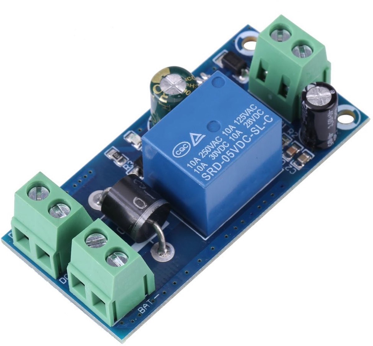 Dailygoody - Backup Battery Switch - Automatische spanningsmodule - 10A - 48V - Power Controller - Geschikt voor incubators en laptops