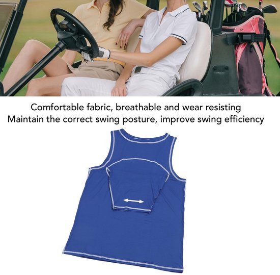 POENVFPO Swing Training Shirt voor Golf - Arm en Lichaamshouding Correctie — afbeelding 5