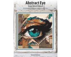 Abstract Eye Cross Stitch Pattern