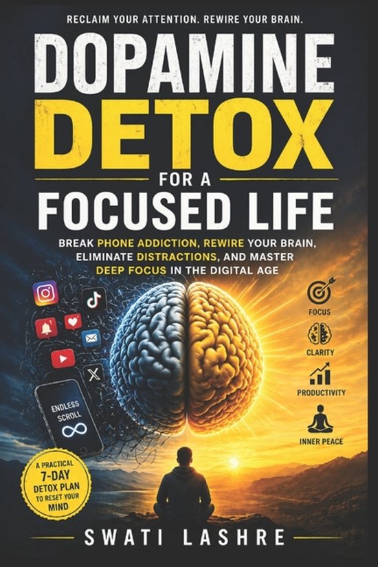 Dopamine Detox for a Focused Life - cover